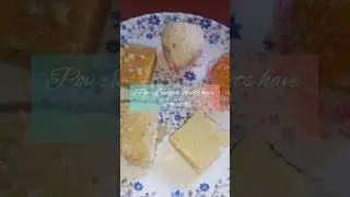 Bengali sweets have no match 💓✨ #sweets #platter #desserts #bengalisweetdish #vlog #subscribe