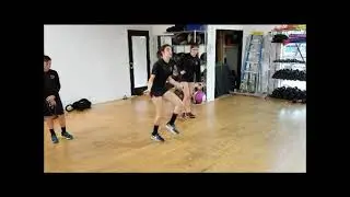 Single Rope Speed Relay Chris, Gaby, Dani, Jake 2018