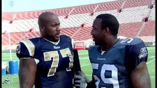 Watch Aaron Curry Interview Rams 1st Round Draft Pick Jason Smith