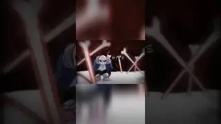 Bro have the smoothest dodge i ever seen #sans #underverse #undertale #edit #shorts
