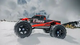 Traxxas E-Maxx Brushless Edition Snow Bashing