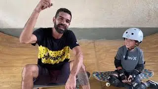 Davi vz #9 Aula de Ollie pro MC TH DOS ANJOS