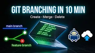 Git Branching Explained | Create, Merge & Delete Branches in GitHub