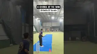 Last Ball Thriller Chase 🔥 Cricket Batting & Bowling Epic Rivalry Match 🏏 #cricket #shorts #t20