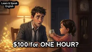 One Hour of Time: The Lesson Money Couldn&rsquo;t Teach | Learn English Through Story | Short Story 