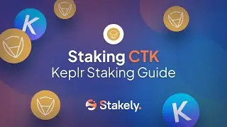 How to stake CTK with Keplr | Shentu Staking Tutorial