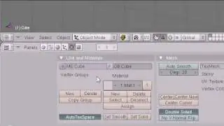 Blender 3D Tutorial - 2 - The Interface