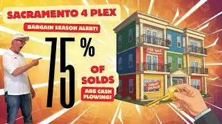 Sacramento 4-Plex Market Update&nbsp;for&nbsp;November&nbsp;of&nbsp;2025&ndash; Buyers Still Rule as Inventory Soars!