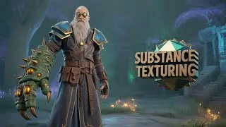 Texturing a Character: The Complete Substance Painter Tutorial (Border strip and cloth) Part 4