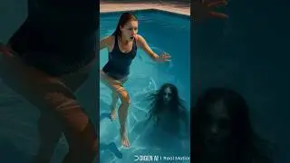 Hiding witch  #ytshorts #shorts  #shocked  #runforlife  #swimmingpool  #witch  #hidingspot