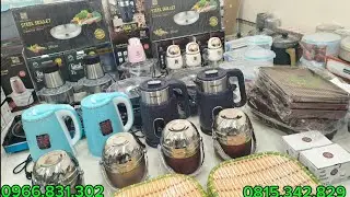 Cặp lồng sịn, bếp không kén nồi, bếp từ tặng kèm nồi các loại máy say, 300ml,2l,3,5l chảo nướng từ, 