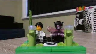 Lego Sci-fi Fantasy MOC: Cyber Wilderness.