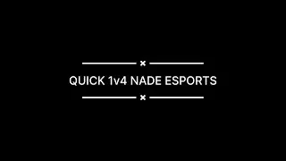 Quick 1v4 NADE ESPORTS - GOLDEN HAND- MYM WARRIOR - IPHONE 14 60FPS