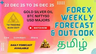 🥇 Weekly Forex Forecast🎯|XAUUSD Weekly Analysis| 22 Dec to 26 Dec25 | #xauusd #gold #fomc  #nfp #fed