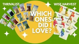 Unboxing 2 New Freeze Dried Food Companies Sample Kits