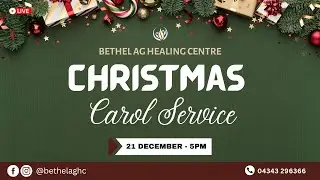 🔴 LIVE | Christmas Carol Service | Rev.L.Joseph | 05:00 PM