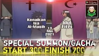 FULL SUMMON/GACHA START 300 FINISH 700 NINJA GLORY | LEGENDARY NINJA ORIGINS