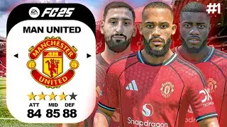 REALISTIC REBUILD MANCHESTER UNITED SERIES : EPS 1 MUSIM BARU DIMULAI!  | EA FC 25 INDONESIA