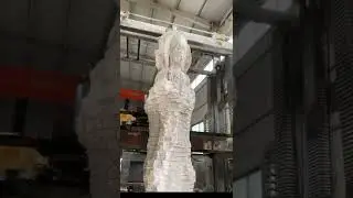 Four-axis 3D CNC engraving machine large three-dimensional figure sculpture stone carving