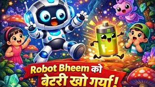 Robot Bheem Ki Shaitaan Battery | Funny Kids Cartoon | AiviPlanet