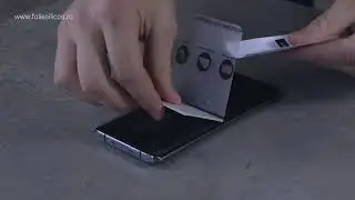 Aplicare Folie din silicon Transparentă,Mată și Privacy pentru Huawei P50 Pro (www.foliesilicon.ro)