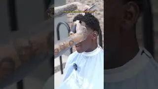 Я научил незнакомца стричься на улице 💈😳