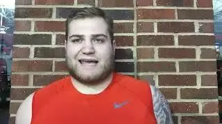 3/8/21: OL Matt Bockhorst Post Practice