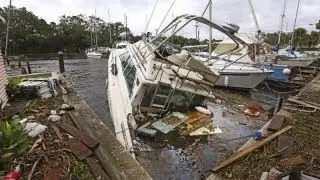 Crews work to restore power to Marco Island, Florida