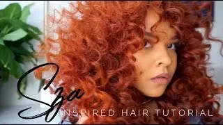 SZA Hair Tutorial | Ginger Colored Wig with Her Hair Company