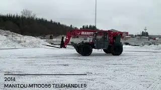 2014 Manitou MT10055 Telehandler