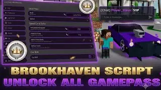 *NEW* FREE GAMEPASS Brookhaven Script 2026! 🚗💨 (FREE Premium & VIP) 🔥