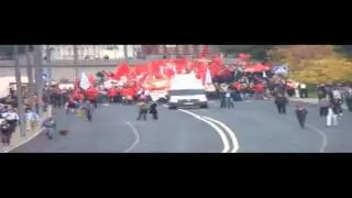 Крымский мост 22.09.2012 шествие против ювенальной юстиции
