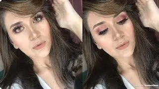 Discount Code on Lenses + Makeup Tutorial I كود خصم على عدسات وميكب لوك بباليت جديدة