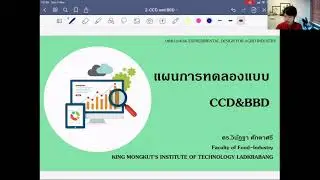 2-การวางแผนการทดลองแบบ CCD และ BBD