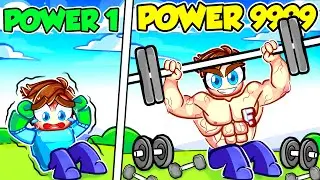 Upgrading NOOB to GOD in SIX PACK SIMULATOR (roblox)