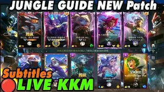 Wild Rift China🔴KKM | GM 50 LP to Challenger New Season - 6 OP Jungle Champs Patch 7.0a Subtitles