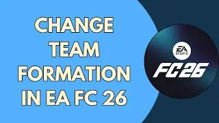 Как изменить расстановку команды в FC Mobile 26