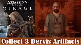 Assassin's Creed Mirage: Collect 3 Dervis Artifacts