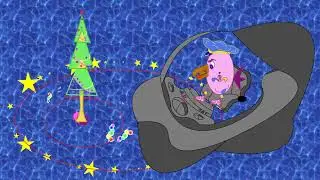 Merry Christmas.Kinder. Cartoon. Мультик. Загадки. Юраша 5 серия 