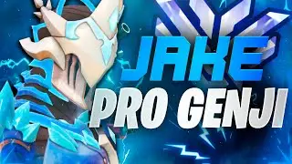 Jake Pro Genji gameplay! [ Overwatch Season 35 Top 500 ]
