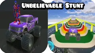 Unbelievable Stunt in Police Robot Speed SuperHero Rescue Mission Games #19