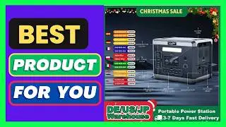 SOLARPLAY Camping Portable, Power Station Solar, Generator