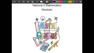 National 5 Maths, Trig revision