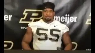 Purdue LB Derrick Barnes: 10/4/2020