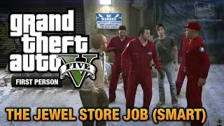 GTA V - The Jewel Store Job | First Big Heist with Michael & Franklin! 💎💰