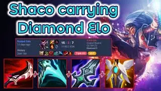 Bork Duskblade Shaco Diamond Ranked - S13 [League of Legends] Full Gameplay - Infernal Shaco