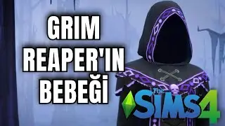 Grim Reaper&rsquo;ın Bebeği Doğdu! Reaper Kariyerini de Maxladım!💀 | Sims 4 Life & Death