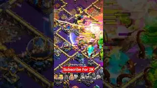 TH18 RC Charge ROOT RIDERS ⚡ Clan War 3 STAR | Insane TH18 Strategy!