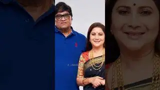 Ashok saraf and His wife & daughter & son #90s #oldisgold #ashoksaraf #family #bollywood