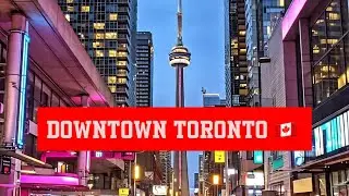 Downtown Toronto-Canada Vlog 🇨🇦🍁 #travel #canada #toronto #adventure #tourism #vlog